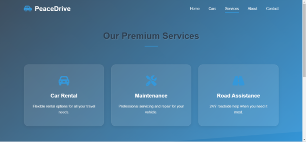Car Rental Website Project Minor/Major Project - Image 7