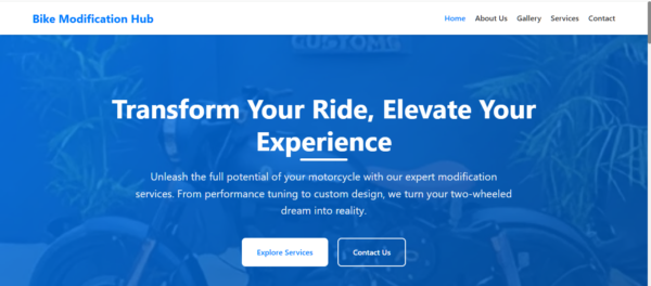 Bike/Motorcycle Modification Gallery Project for BCA