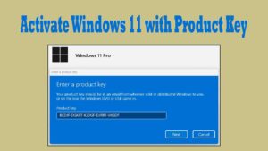 Windows 11 Product Key - Lifetime Validity and Activation