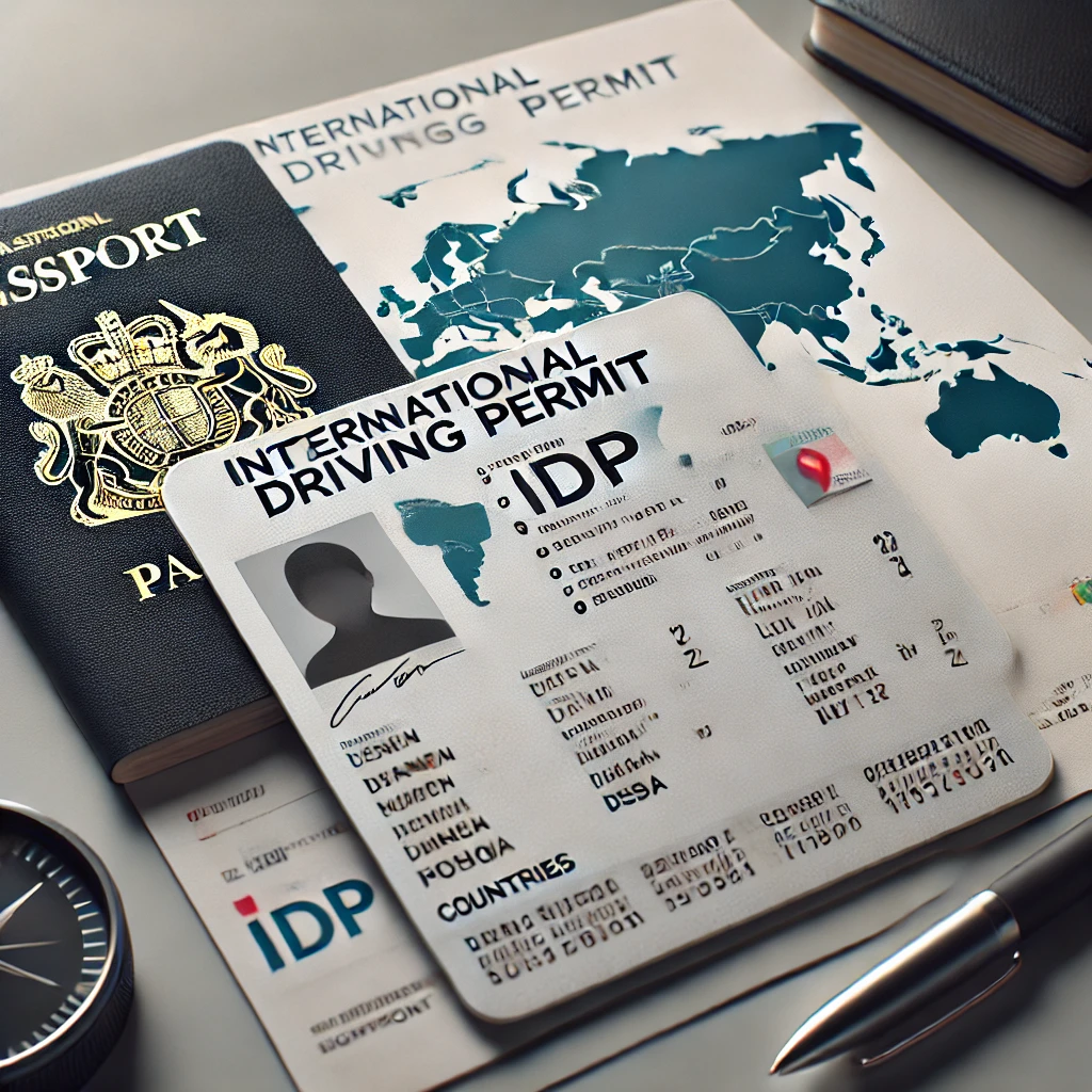 International Driving Permit sample issued in India